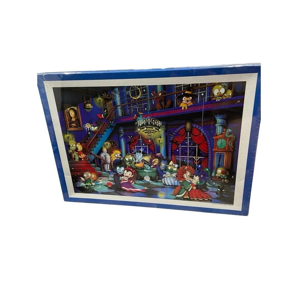 Toto‎ Fancy Dress Ball Glow In Dark 1000 Piece Jigsaw Puzzle Sealed Halloween